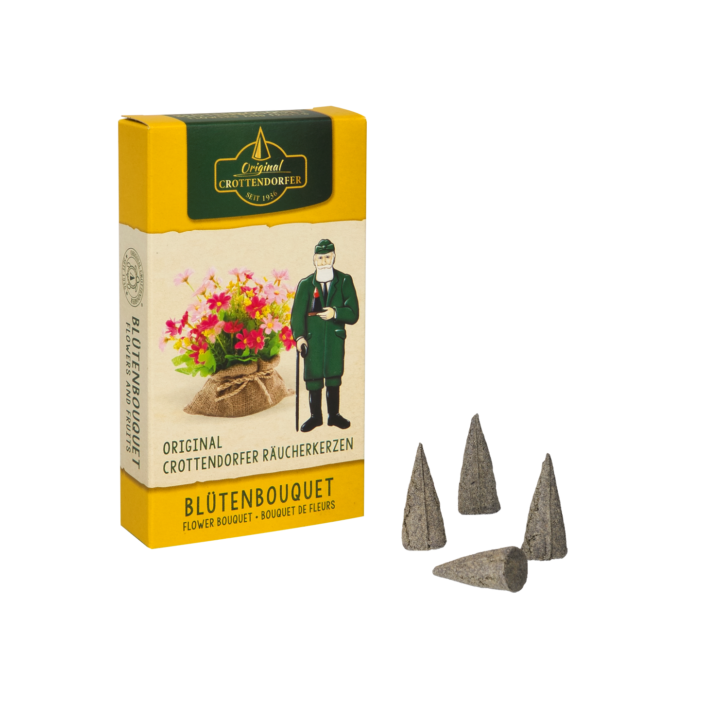 Crottendorf Incense Cones | Flowers & Fruits | Floral Bouquet