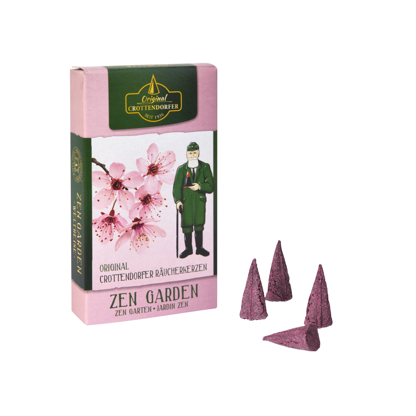 Original Crottendorf Incense Cones, 30-piece Display, "World Tour"