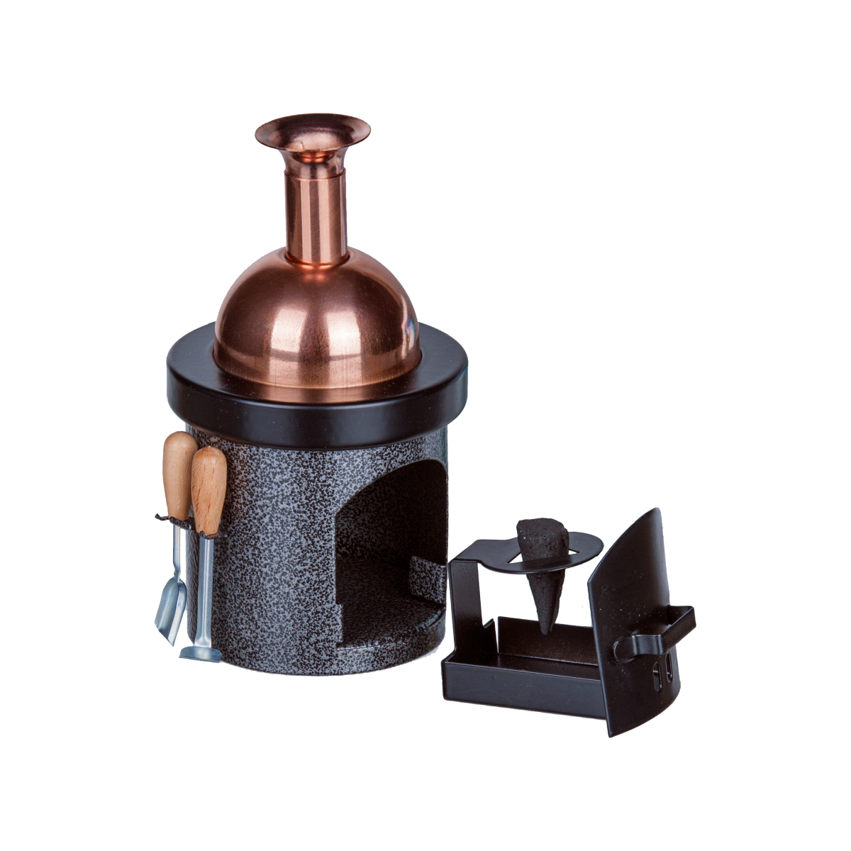 Crottendorf Incense Smoker "Brewing Kettle" black/grey