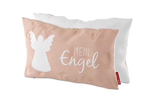 La Vida Cotton Cushion, "Mein Engel", Rectangular, 40 x 25 cm