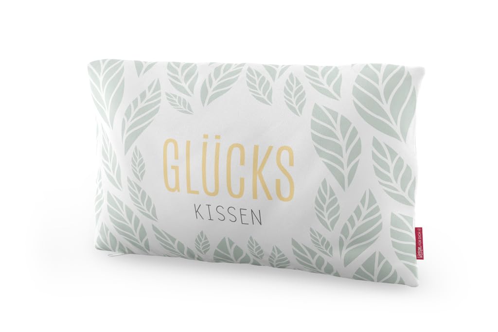LaVida Kuschelkissen für Dich, GLÜCKSKISSEN, Serie Relax, Blatt