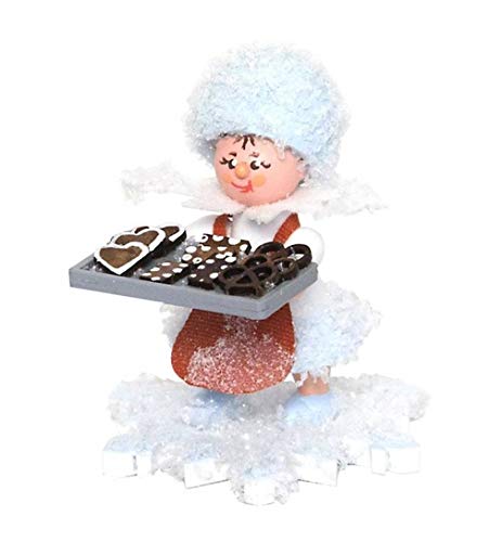 Drechslerei Kuhnert Fiocco di neve Panettiere di panpepato - 5 cm