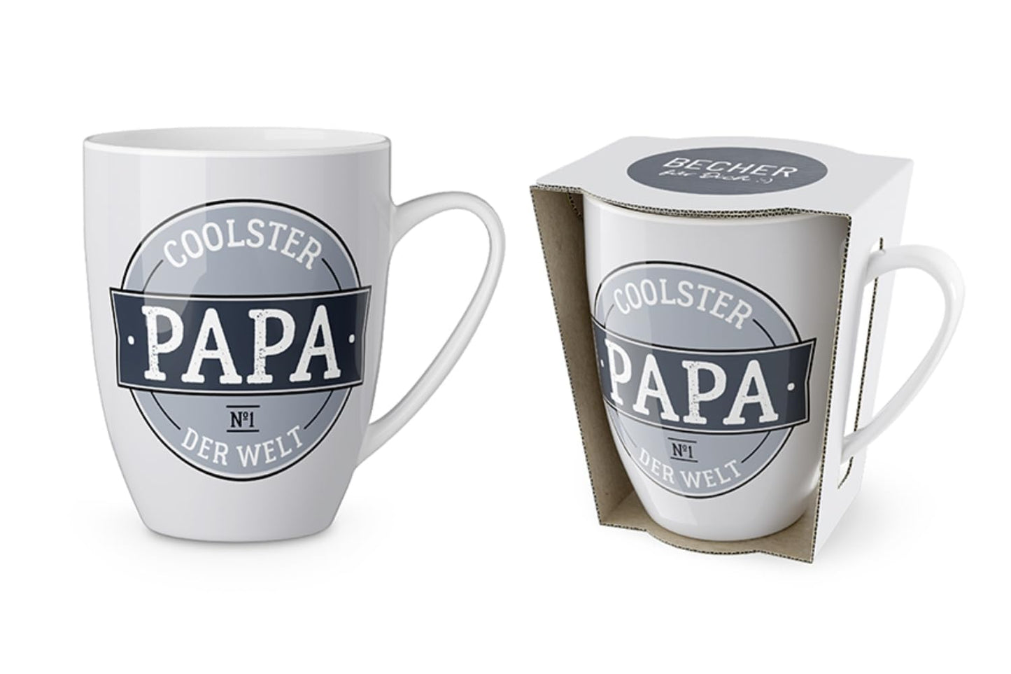la Vida Mug for You with Message Porcelain Mug, Coolest Dad in the World