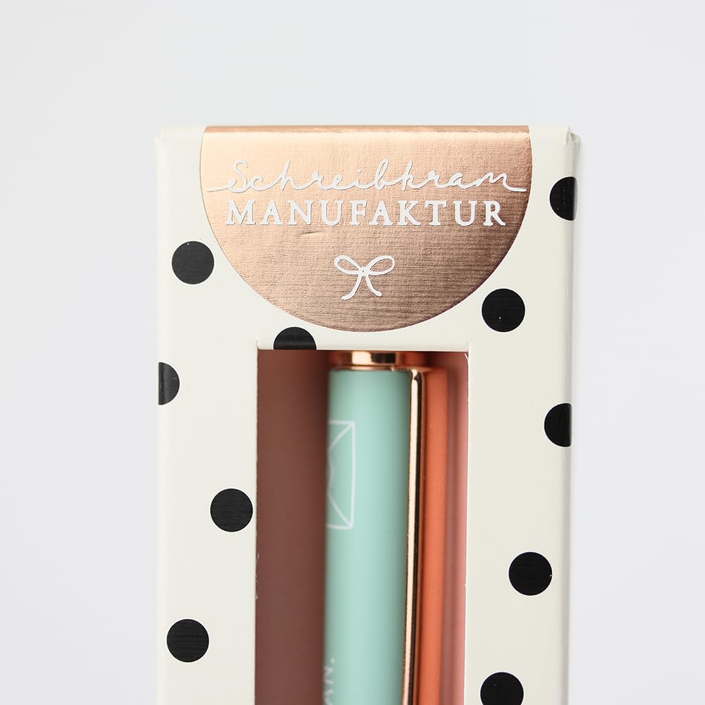 Graphics Workshop Retractable ballpoint pen in gift box, "Happiness whispers"
