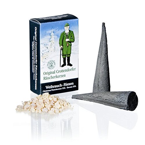 Crottendorf Incense Cones - 4 Frankincense Giants