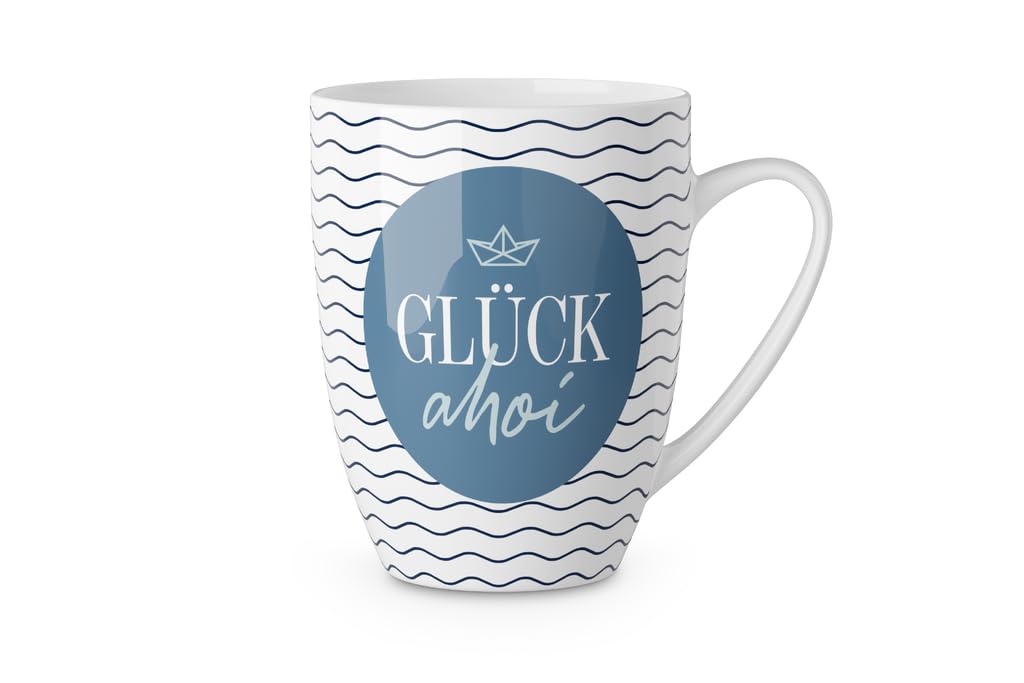 LaVida Mug for You 250 ml, Happiness ahoy, maritime