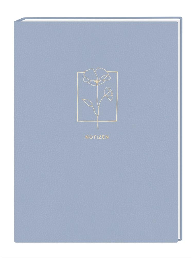 Graphic Workshop Notebook Softcover | 148 Lined Pages | 18 x 23.5 cm | Notes (Flowers)