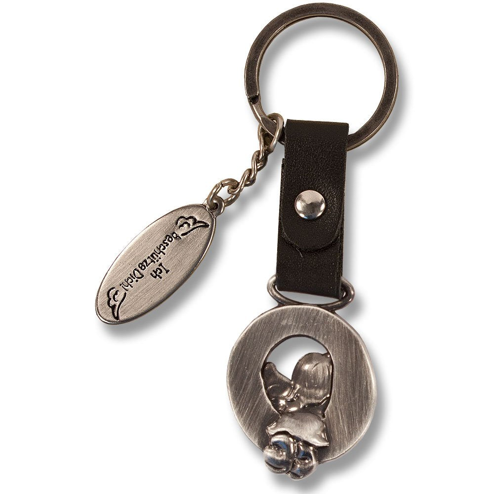 Guardian Angel Keychain Letter O