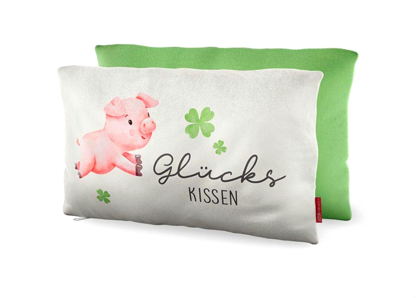 La Vida Cotton Pillow, "Lucky Pillow", Rectangular, 40 x 25 cm