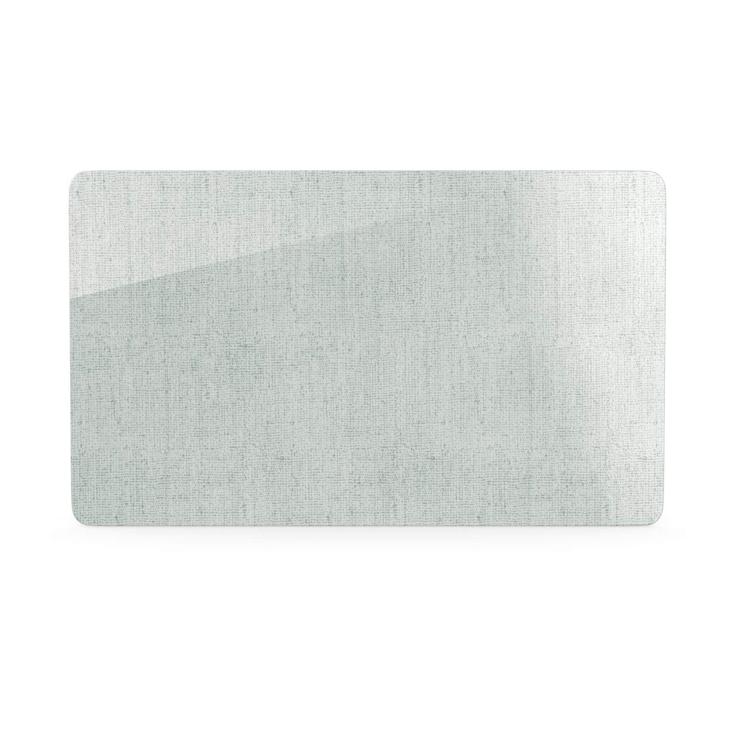 FIFTYEIGHT PRODUCTS / Mugs / Breakfast Board "Halb so schlimm" (Resopal, 14x23x1 cm, Blue, Made in Germany)