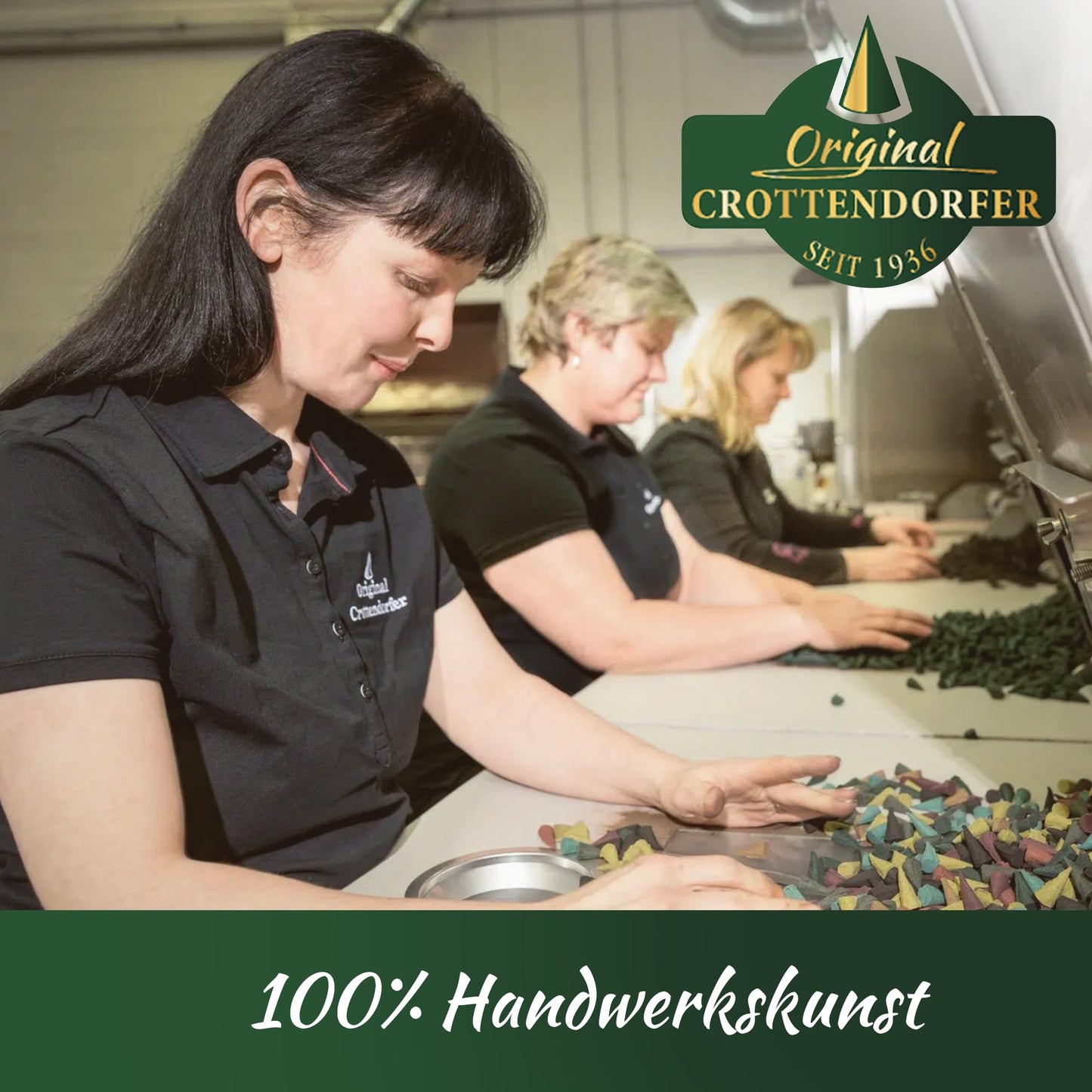 Crottendorf Incense Cones 10-pack (10 x 24 pieces) 5x Fir Scent + 5x Christmas Frankincense