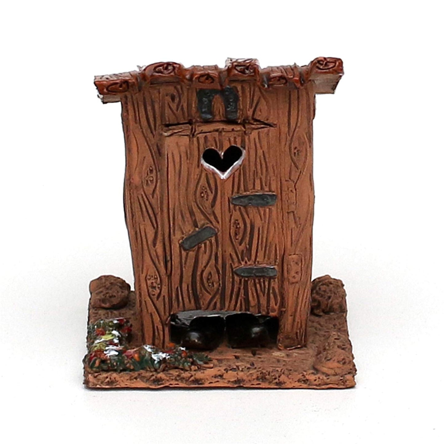 Casetta in ceramica per incenso "Stilles Örtchen" Ceramica Artigianale 7,5 x 7 x 9,5 cm…