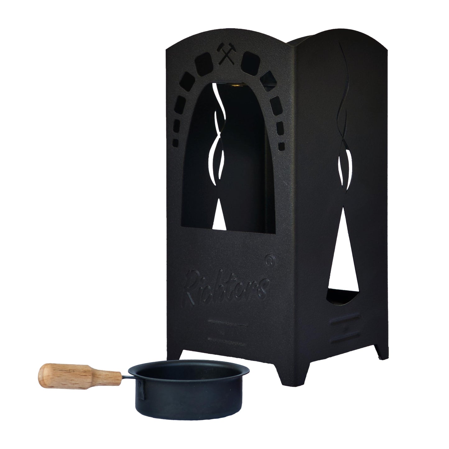 Crottendorf Incense Lantern, "Incense Cone", black