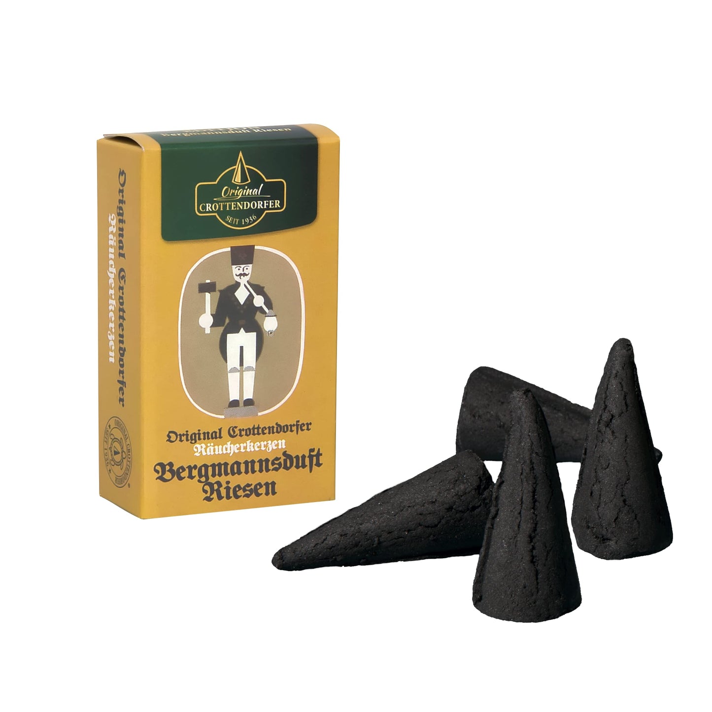 Crottendorf Incense Cones Nostalgia Edition | Miner's Scent | Giant