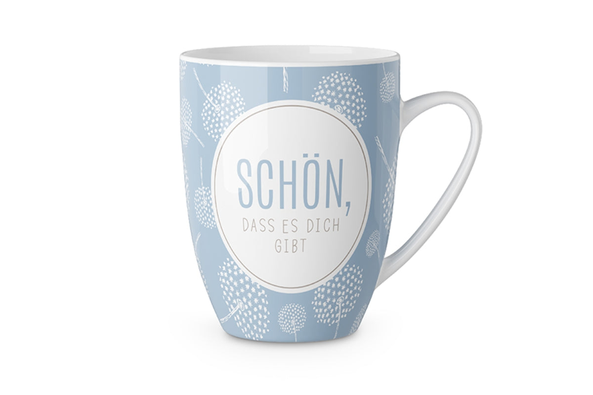 La Vida tazza per te | 250 ml | Tazza in porcellana | "Che bello che ci sei"
