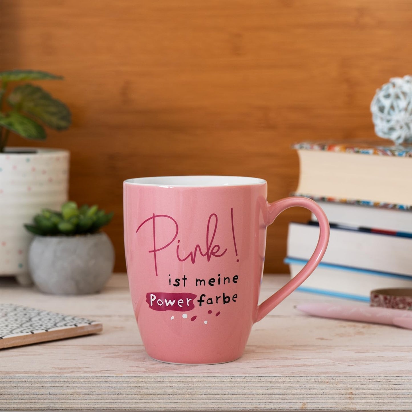 Sheepworld Mug with Saying | 350ml | "Pink" Design