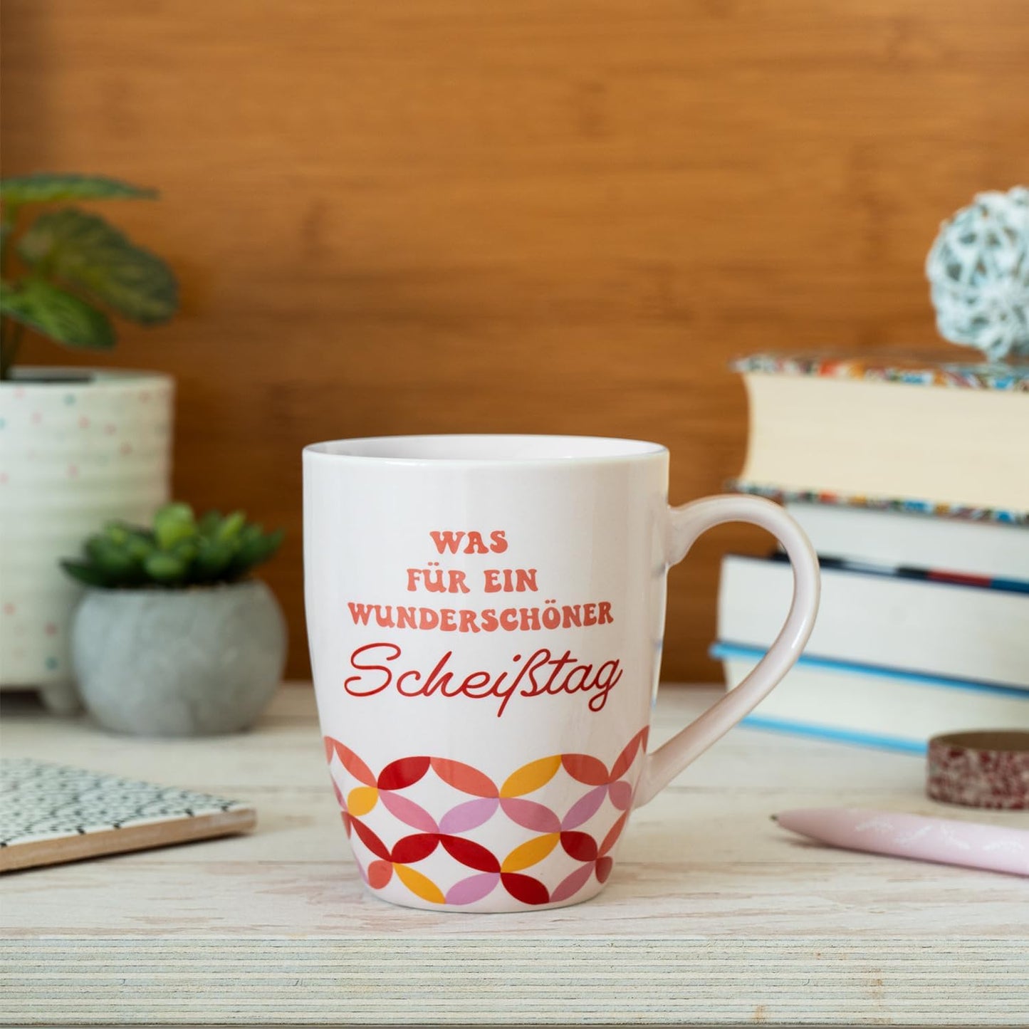 Sheepworld Mug with Saying | 350ml | Design "Shitty Day"