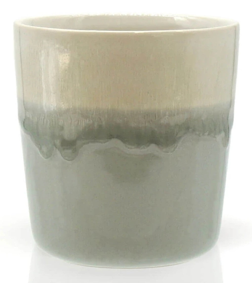 Mea-Living STONEWARE Mug | "SMILE" | grey | handmade stoneware | 280 ml
