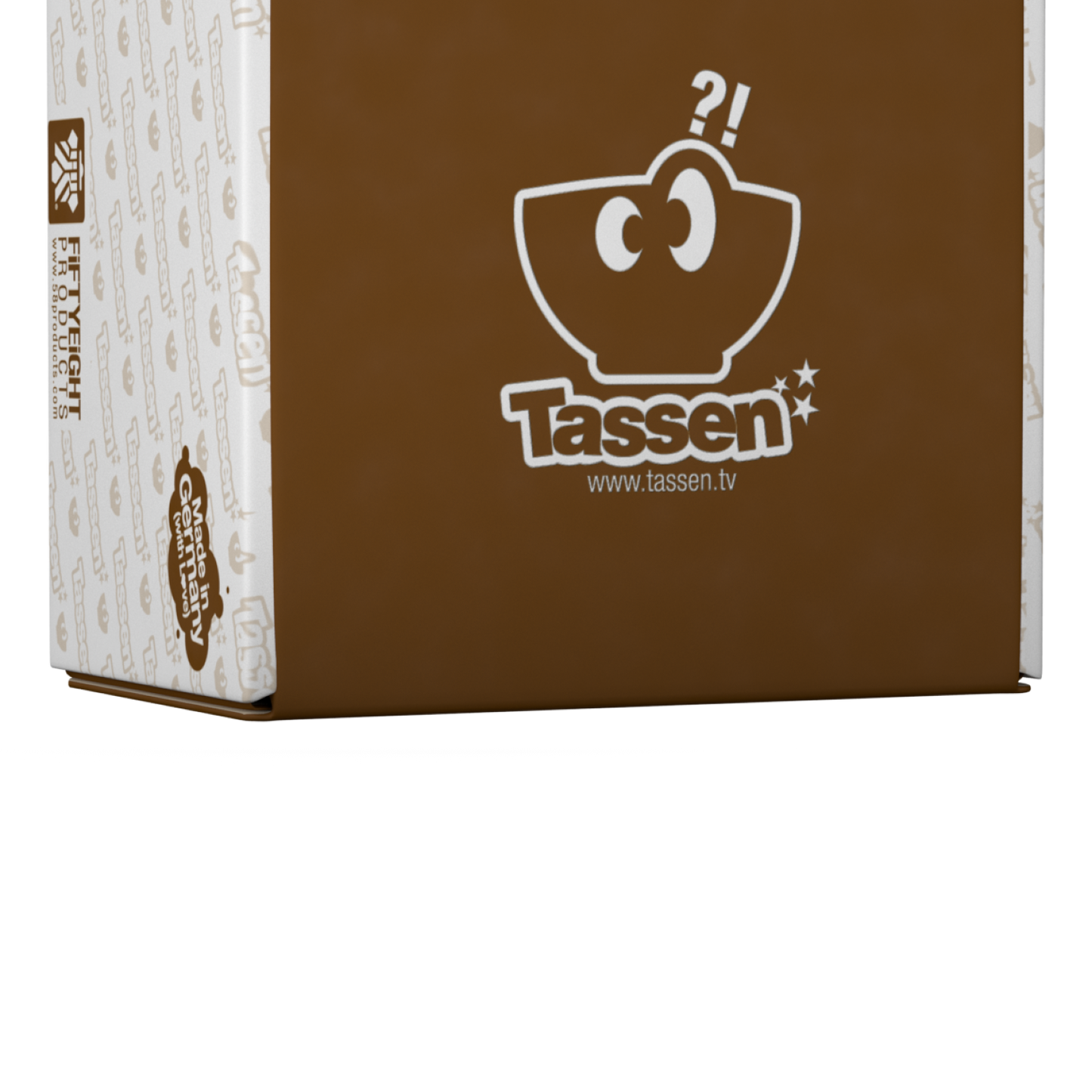 FIFTYEIGHT PRODUCTS / Tazze / Tazzina da caffè espresso con piattino "Lecker" (porcellana, 80 ml, bianco, Made in Germany)