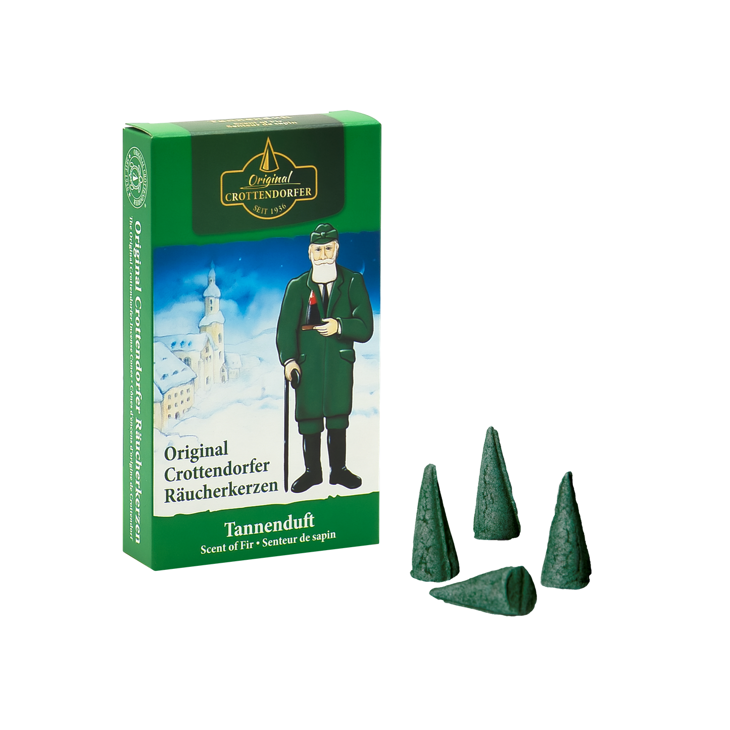 Crottendorf Incense Cones - Fir Scent