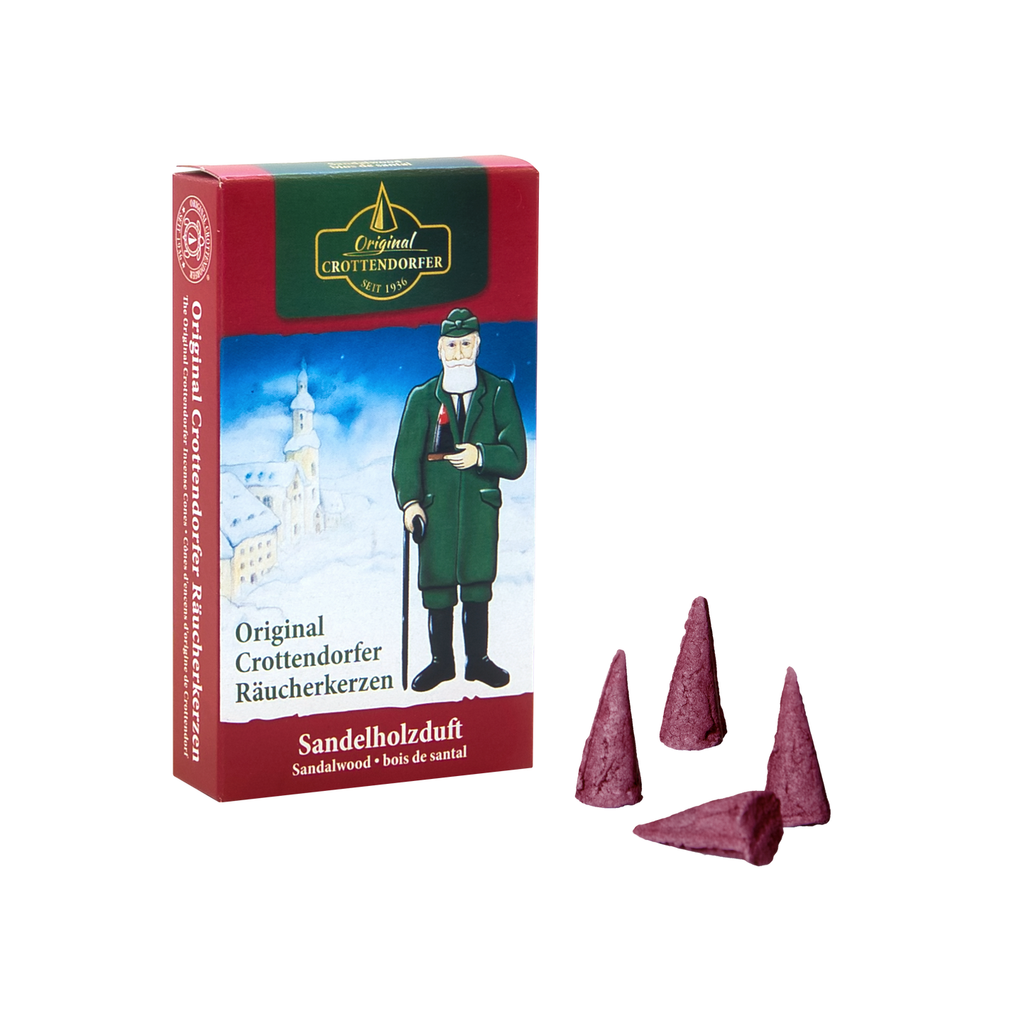 Crottendorf Incense Cones Sandalwood Scent