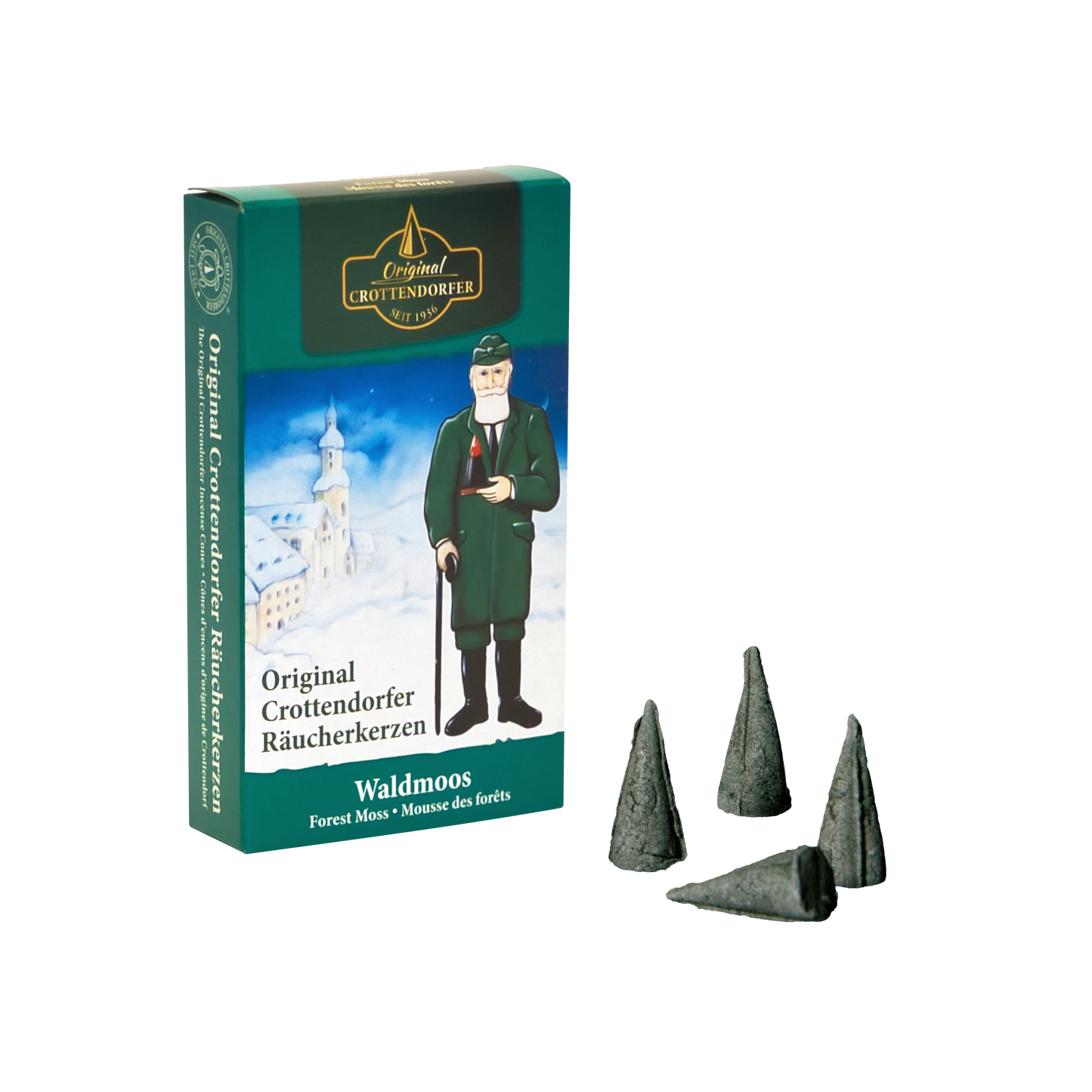 Crottendorf Incense Cones - Forest Moss