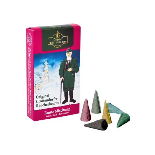 Crottendorf Incense Cones - Colorful Assortment