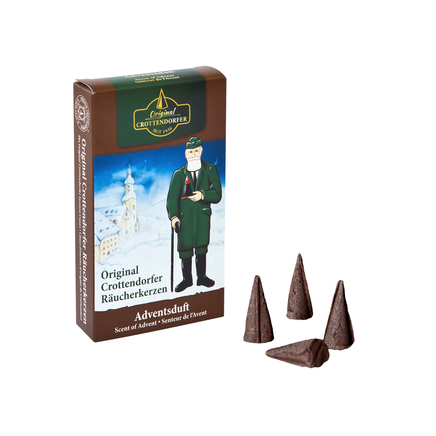 Crottendorf Incense Cones - Cinnamon Apple