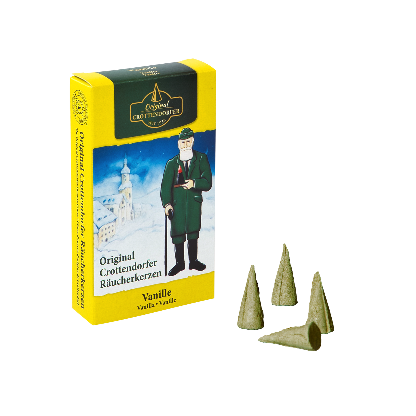 Crottendorf Incense Cones - Cinnamon Apple