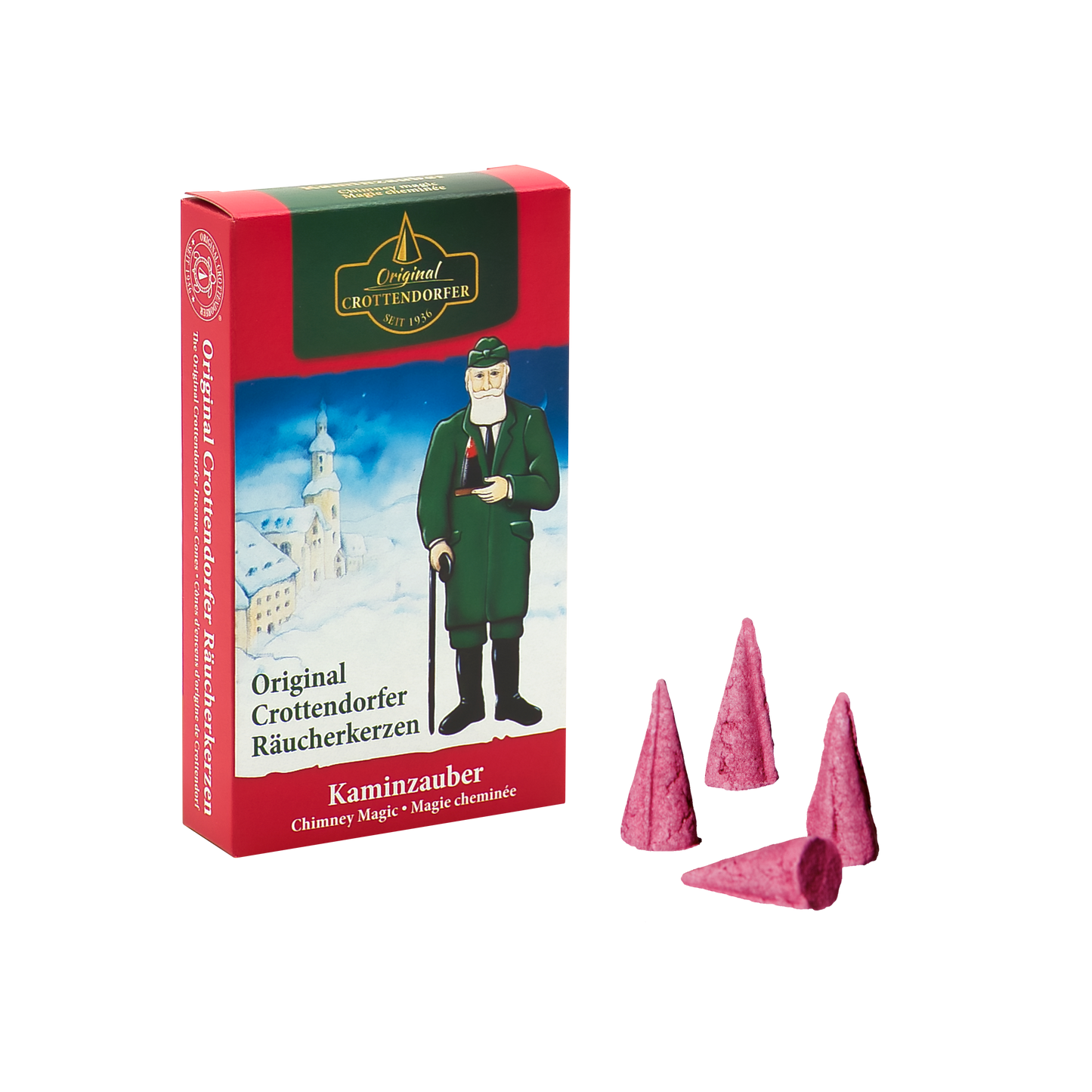 Crottendorf Incense Cones - Cinnamon Apple