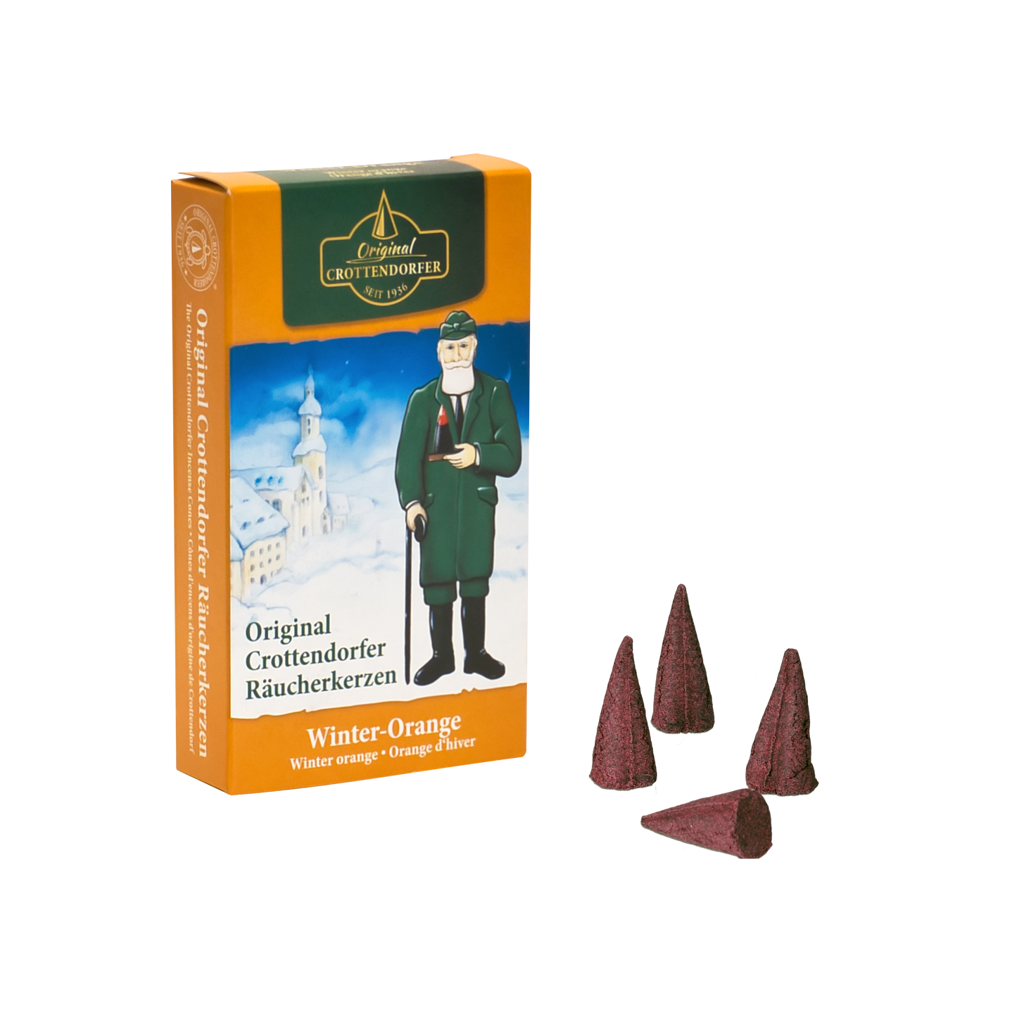 Crottendorf Incense Cones - Cinnamon Apple