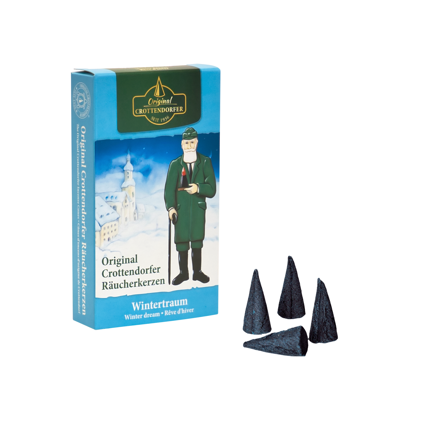 Crottendorf Incense Cones - Cinnamon Apple