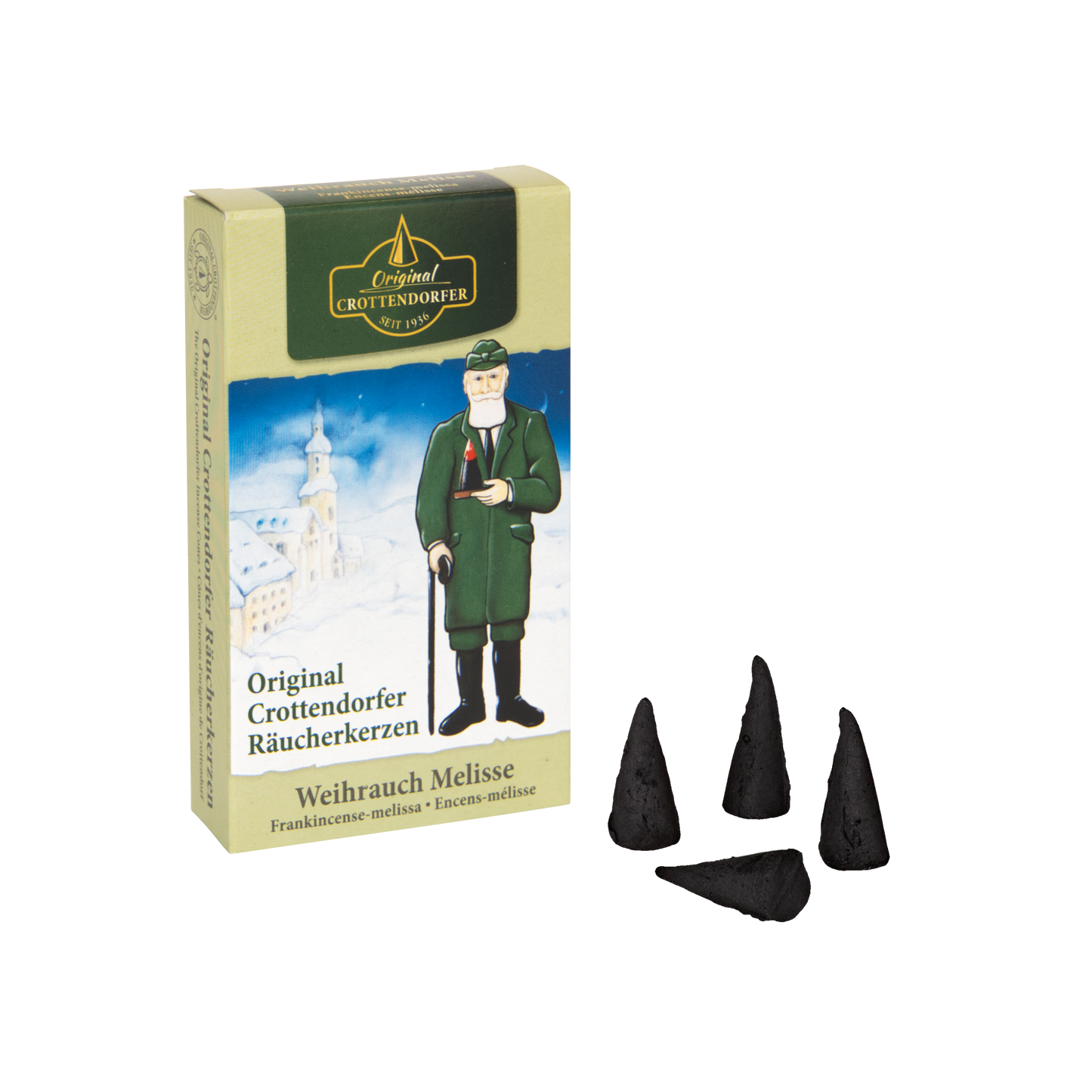 Crottendorf Incense Cones - Cinnamon Apple