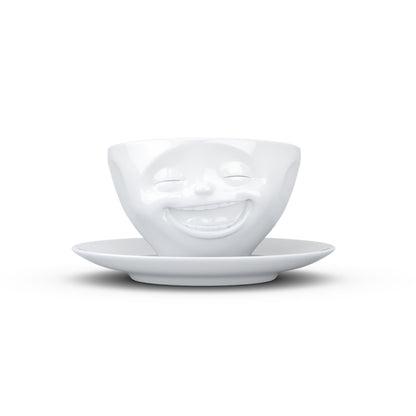 FIFTYEIGHT PRODUCTS / 8-er Set Kaffeetasse mit Henkel u. Untertasse, 200ml, Made in Germany