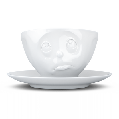 FIFTYEIGHT PRODUCTS / 8-er Set Kaffeetasse mit Henkel u. Untertasse, 200ml, Made in Germany