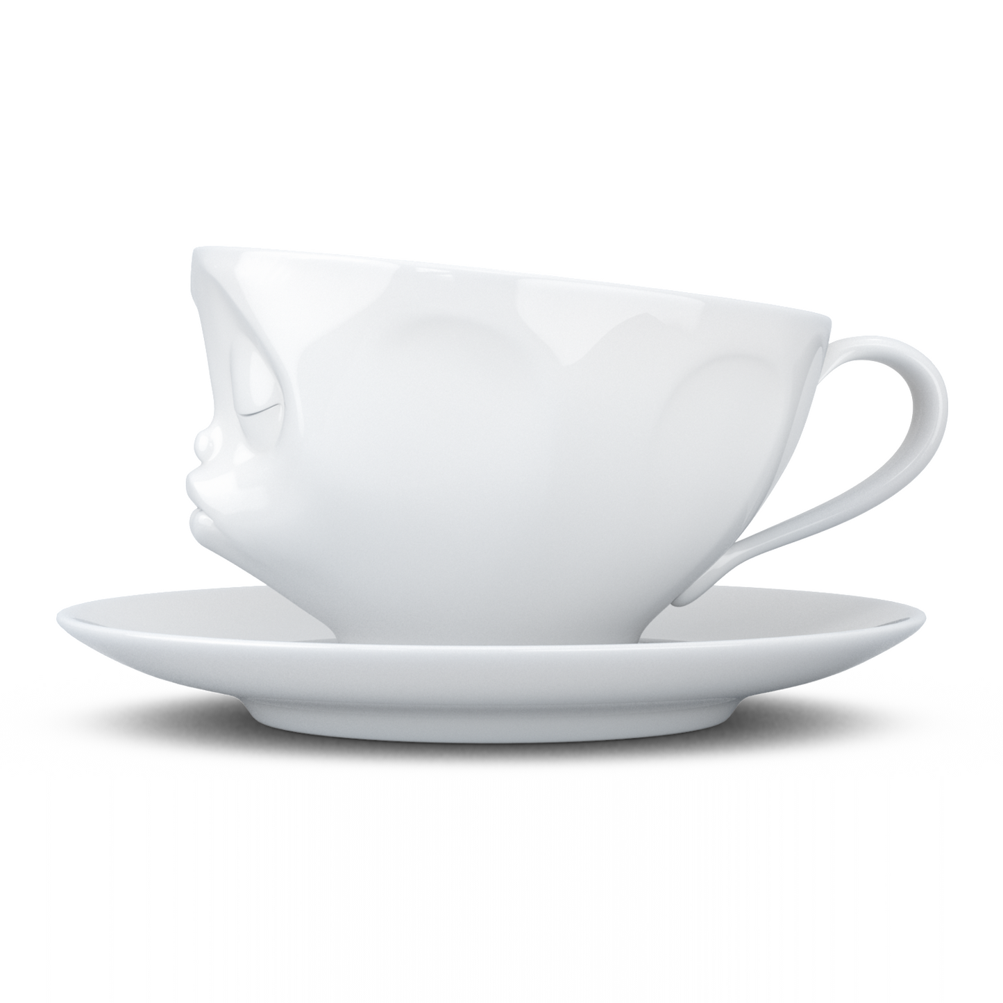 FIFTYEIGHT PRODUCTS / 8-er Set Kaffeetasse mit Henkel u. Untertasse, 200ml, Made in Germany