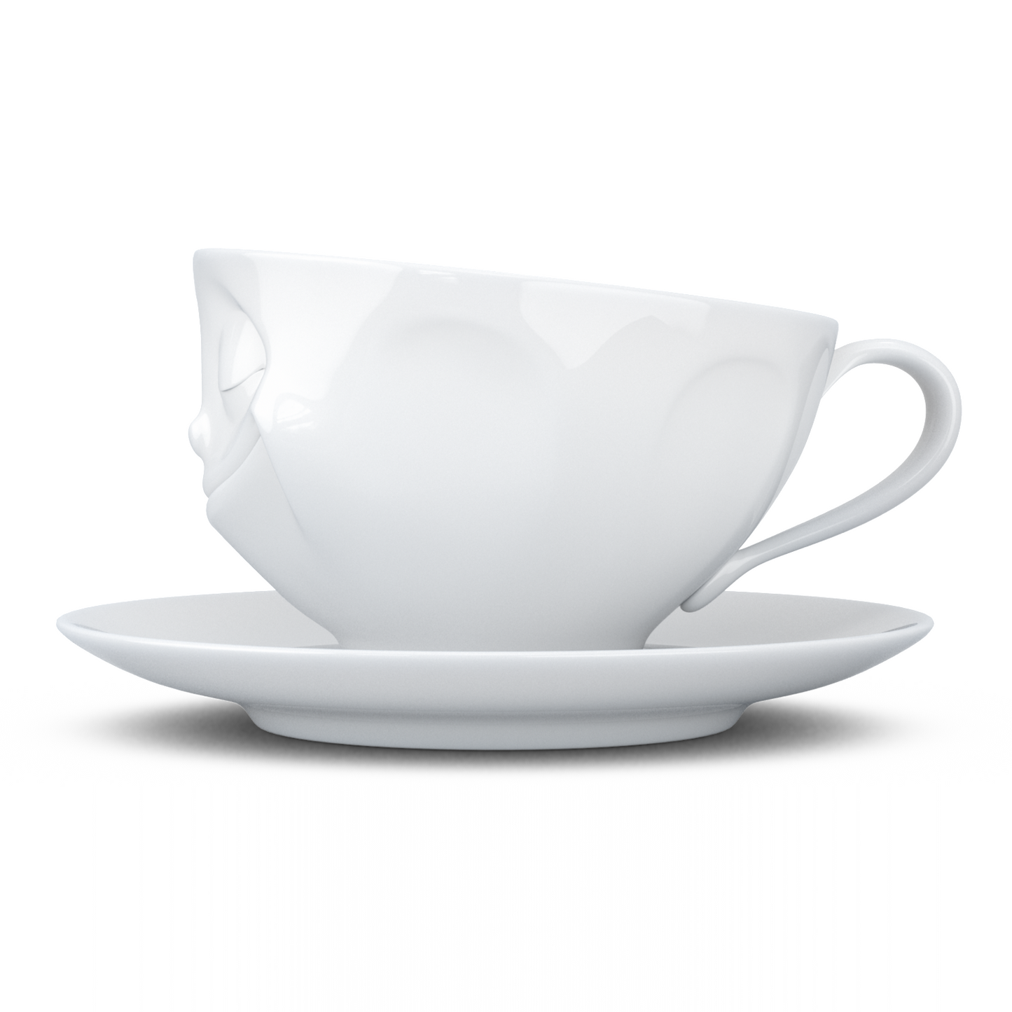 FIFTYEIGHT PRODUCTS / 8-er Set Kaffeetasse mit Henkel u. Untertasse, 200ml, Made in Germany