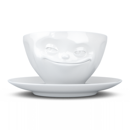 FIFTYEIGHT PRODUCTS / 8-er Set Kaffeetasse mit Henkel u. Untertasse, 200ml, Made in Germany