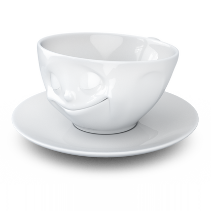 FIFTYEIGHT PRODUCTS / 8-er Set Kaffeetasse mit Henkel u. Untertasse, 200ml, Made in Germany