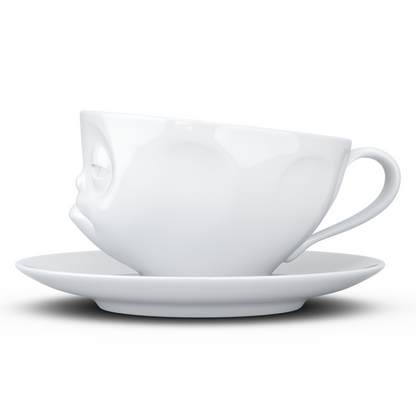 FIFTYEIGHT PRODUCTS / 8-er Set Kaffeetasse mit Henkel u. Untertasse, 200ml, Made in Germany