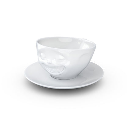 FIFTYEIGHT PRODUCTS / 8-er Set Kaffeetasse mit Henkel u. Untertasse, 200ml, Made in Germany