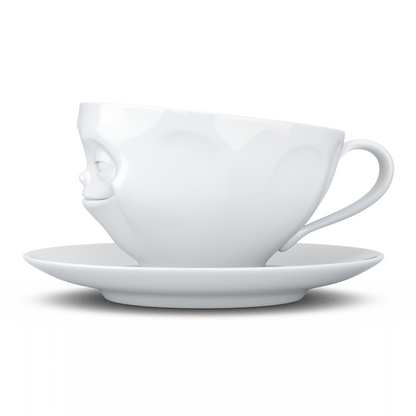 FIFTYEIGHT PRODUCTS / 8-er Set Kaffeetasse mit Henkel u. Untertasse, 200ml, Made in Germany