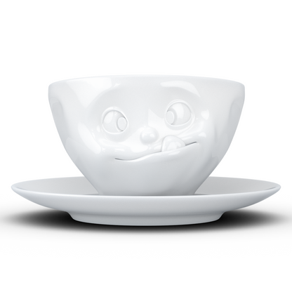 FIFTYEIGHT PRODUCTS / 8-er Set Kaffeetasse mit Henkel u. Untertasse, 200ml, Made in Germany