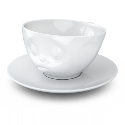 FIFTYEIGHT PRODUCTS / 8-er Set Kaffeetasse mit Henkel u. Untertasse, 200ml, Made in Germany