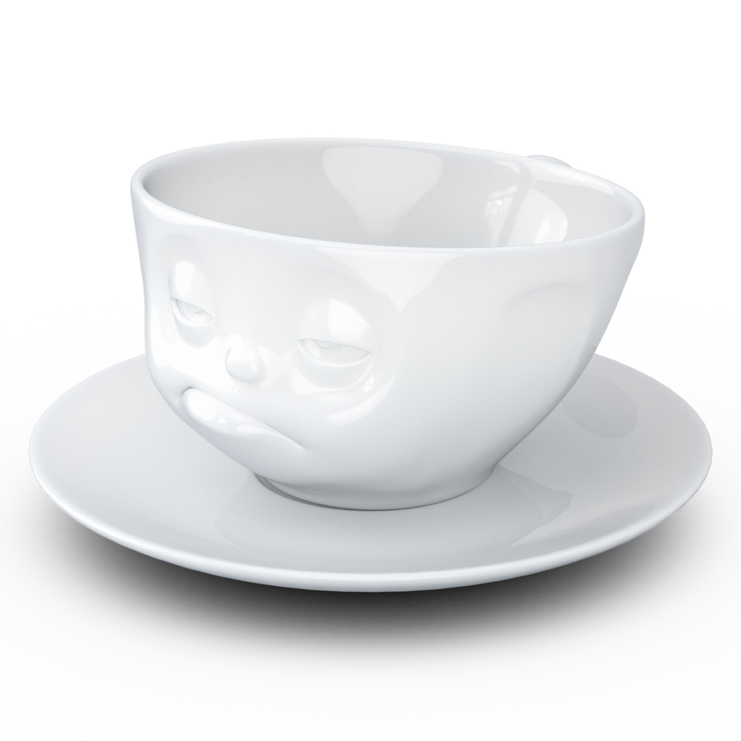 FIFTYEIGHT PRODUCTS / 8-er Set Kaffeetasse mit Henkel u. Untertasse, 200ml, Made in Germany