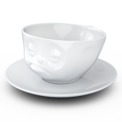 FIFTYEIGHT PRODUCTS / 8-er Set Kaffeetasse mit Henkel u. Untertasse, 200ml, Made in Germany