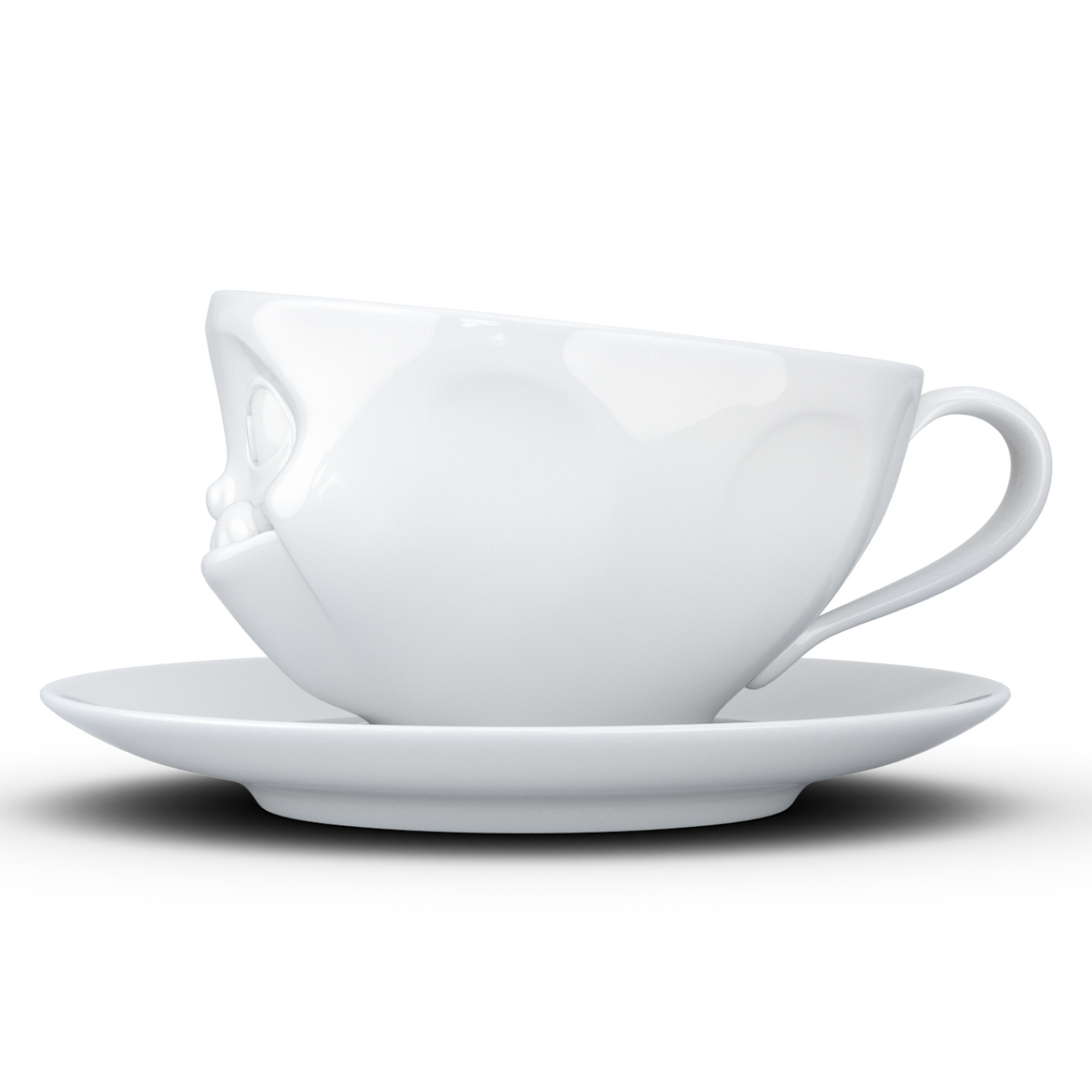 FIFTYEIGHT PRODUCTS / 8-er Set Kaffeetasse mit Henkel u. Untertasse, 200ml, Made in Germany