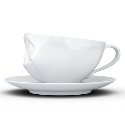 FIFTYEIGHT PRODUCTS / 8-er Set Kaffeetasse mit Henkel u. Untertasse, 200ml, Made in Germany