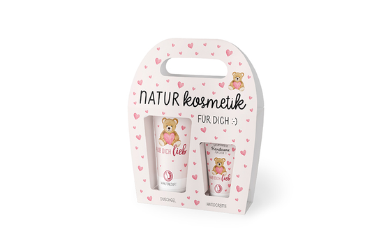 Set cosmetico relax La Vida | "Ti voglio bene" | Doccia schiuma + crema mani | Cosmesi naturale