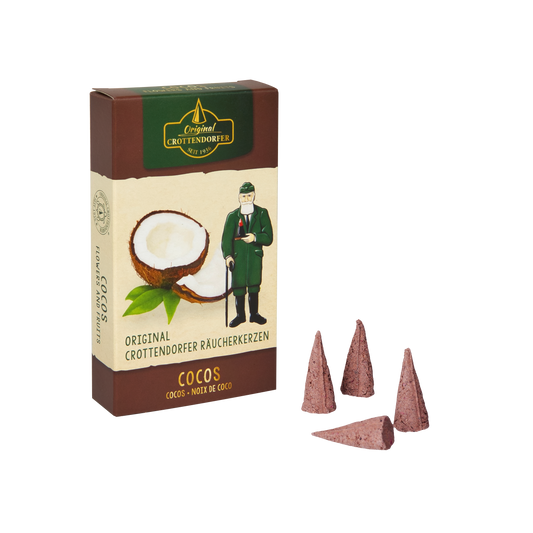 Crottendorfer Incense Cones | Flowers & Fruits | Coconut